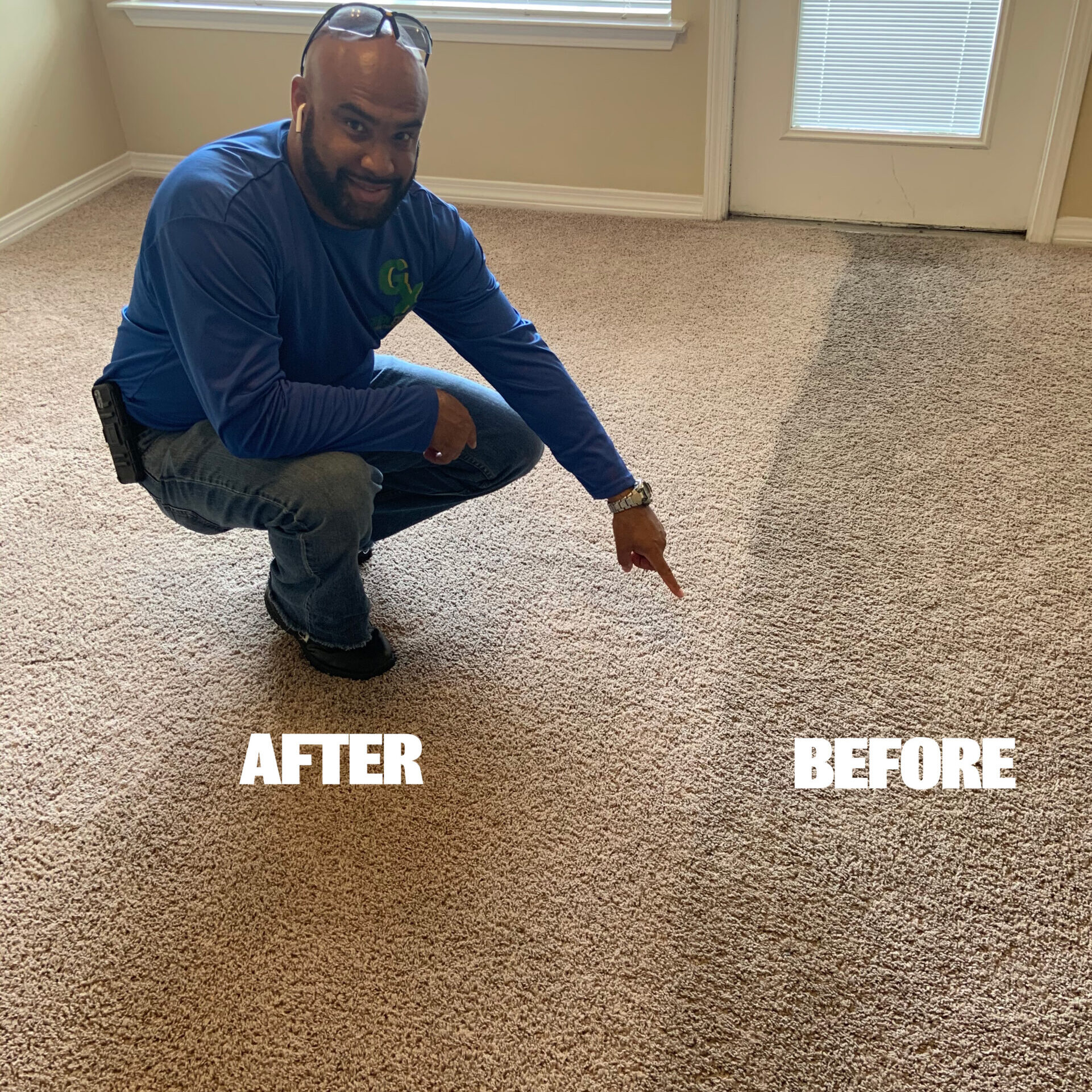 Carpet Cleaning, Before